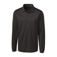 Clique Mens L/S Ice Pique Polo